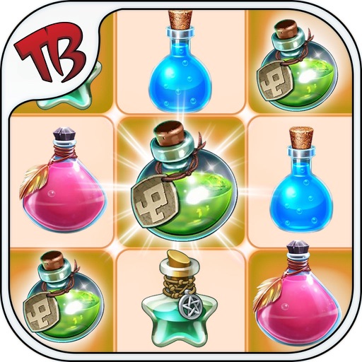 Magic Bottle Link - Link The Same Color Bottle To Eliminate Them