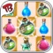 Magic Bottle swap ,a new match 3 logic puzzle game with magical concept is available for free to play