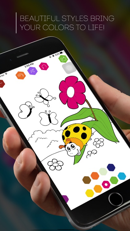 The Colorzo : Color Therapy Pages & Stress Relief Coloring Book for Kids