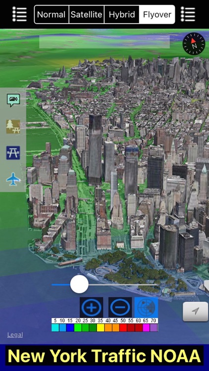 New York/NYC NOAA Radar with Traffic Cameras 3D Pro screenshot-4