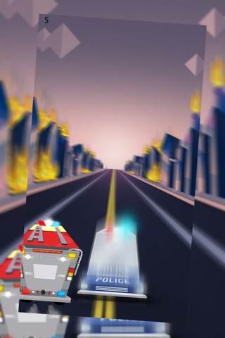 Firefighter Flame Race - Free screenshot 2