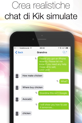 Prank for Kik - Create fake text messages to trick your friends and family screenshot 4