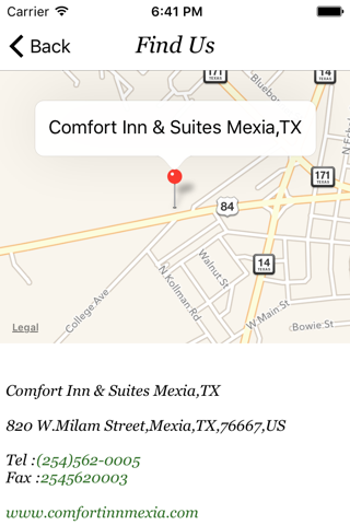 COMFORT INN & SUITES MEXIA, TX screenshot 2