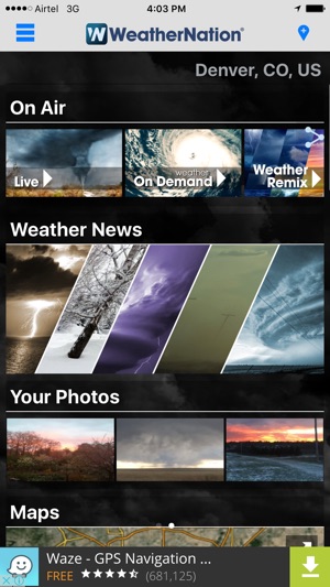 ‎WeatherNation Free On The App Store