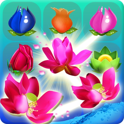 Bloom Flower Strike Mania icon