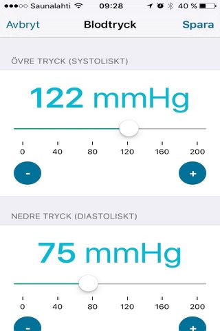 myHealthway Selfmonitoring service for chronics screenshot 3