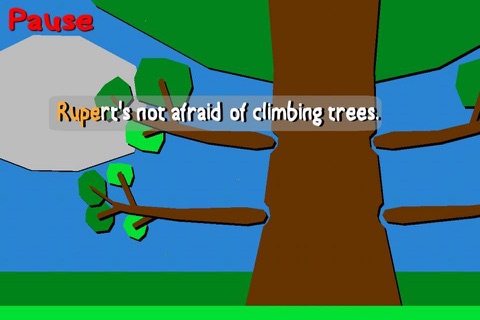Rupert's Not Afraid of Climbing Trees! screenshot 2
