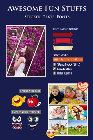 My Photo Collage Maker - Make Amazing Photo Collages with Frames & Backgrounds screenshot 4