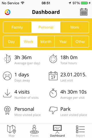 Diddo – Your time keeper to log daily activities - náhled