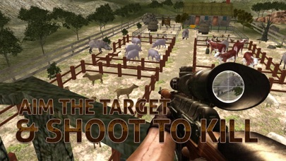 How to cancel & delete Farm Boar Hunter Simulator – Cattle guard & sniper shooting simulation game from iphone & ipad 1