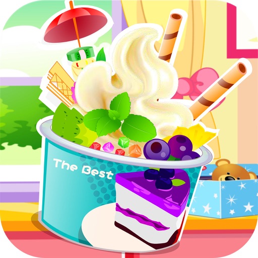Happy Ice Cream Master HD - The hottest ice cream cooking games for girls and kids! Icon