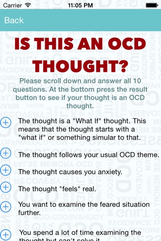 OCD and Mindfulness. screenshot 3