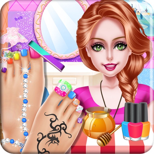 feet care spa salon beauty games for girls Apps 148Apps