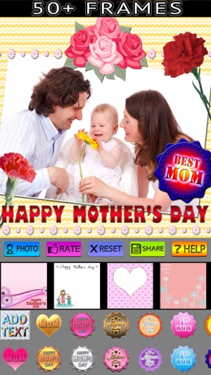 Mother's Day Photo Frames and Posters