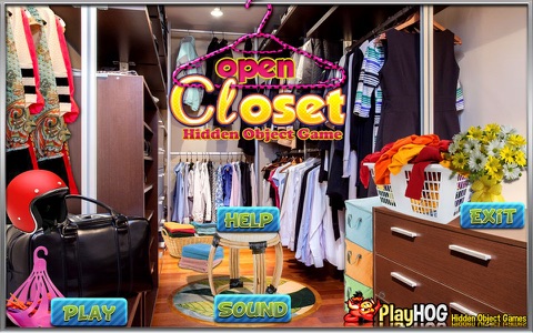 Open Closet Hidden Object Game screenshot 3