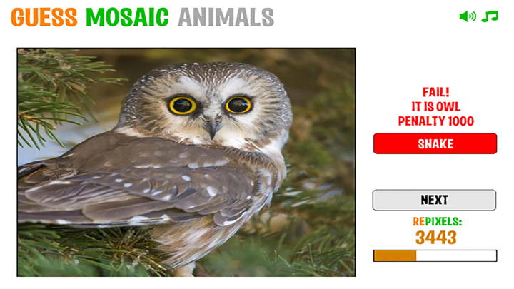 Guess Mosaic Animals screenshot 5