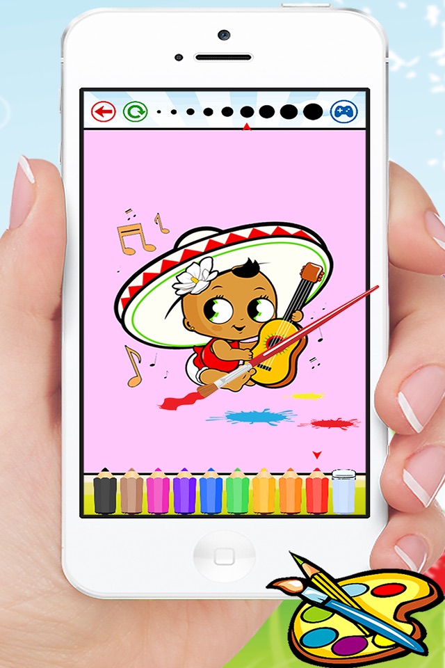 Kid Animal & Flower Coloring Book - Drawing for Kids Games screenshot 4