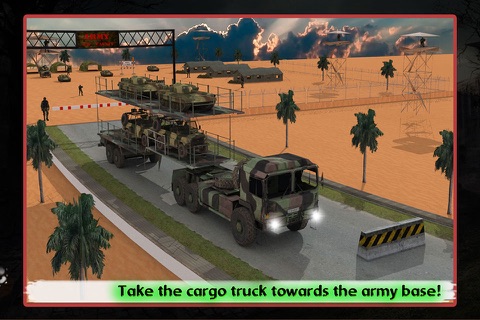 Army Cargo Transport Truck 2016 screenshot 2