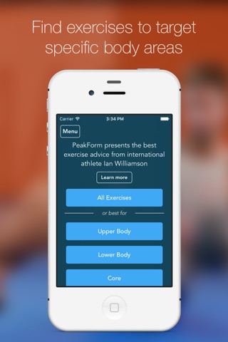 PeakForm - perfect your exercise form with expert advice screenshot 4