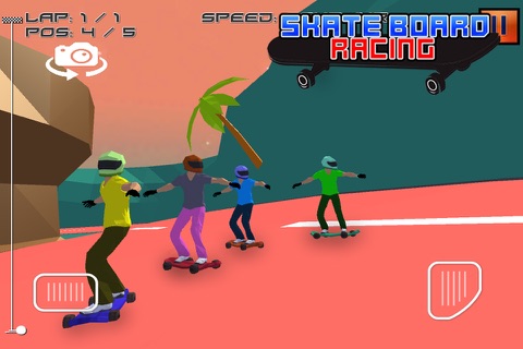 Skate Board Racing - Game screenshot 4