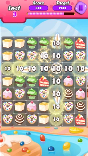 Sweet Bakery Match Link and Pop(圖4)-速報App