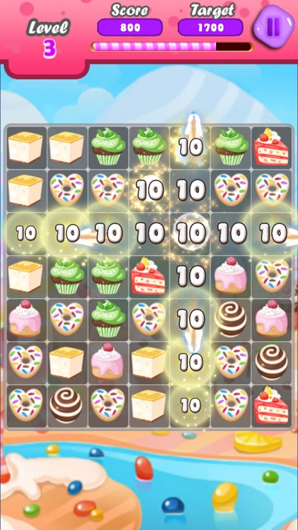 Sweet Bakery Match Link and Pop screenshot-3