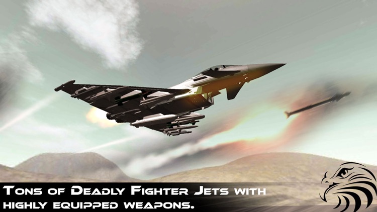 Jet Fighter Dogfight Chase - Hybrid Flight Simulation and Action game 2016