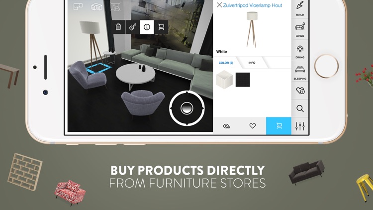 Amikasa - 3D Floor Planner with Augmented Reality screenshot-4
