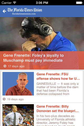 Florida Gators - Florida Times Union screenshot 3