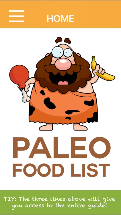 Paleo Diet Food List