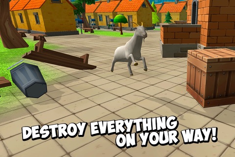 Crazy Goat Rampage 3D screenshot 2