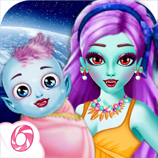 Alien Mommy’s Cute Baby-Alien Hive(Pregnant Mommy/Baby Care/Sister) icon