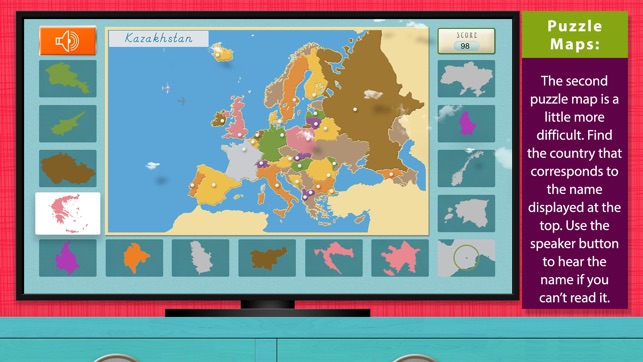 Europe - Geography by Mobile Montessori(圖3)-速報App