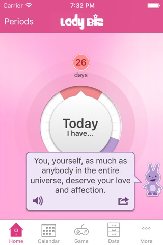 Lady Biz - Period Tracker and Fertility Calendar screenshot 3