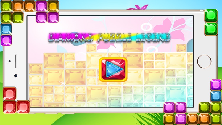 Diamond Block Launcher Legend - Jewel and Torrid Blaze of Crystal Bricks screenshot-4