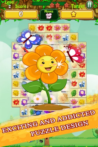 Beatufull Blossom Mania Mart Game screenshot 2