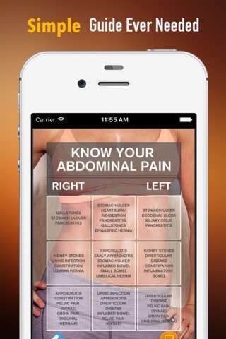 Abdominal Pain 101: Tutorial with Glossary and News screenshot 2
