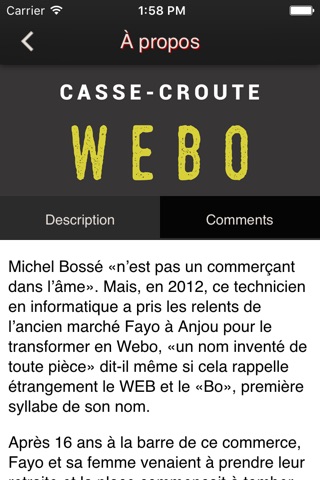 Marché Webo screenshot 2