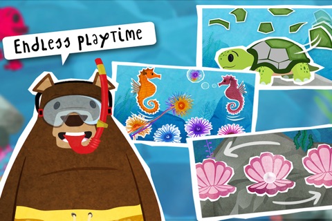 Mr. Bear Sealife - A Fun Underwater World screenshot 2