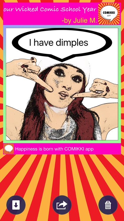 COMIKKI - Your Comic Life : Automatic Selfie Cartoon Photo Strip Camera Pro+