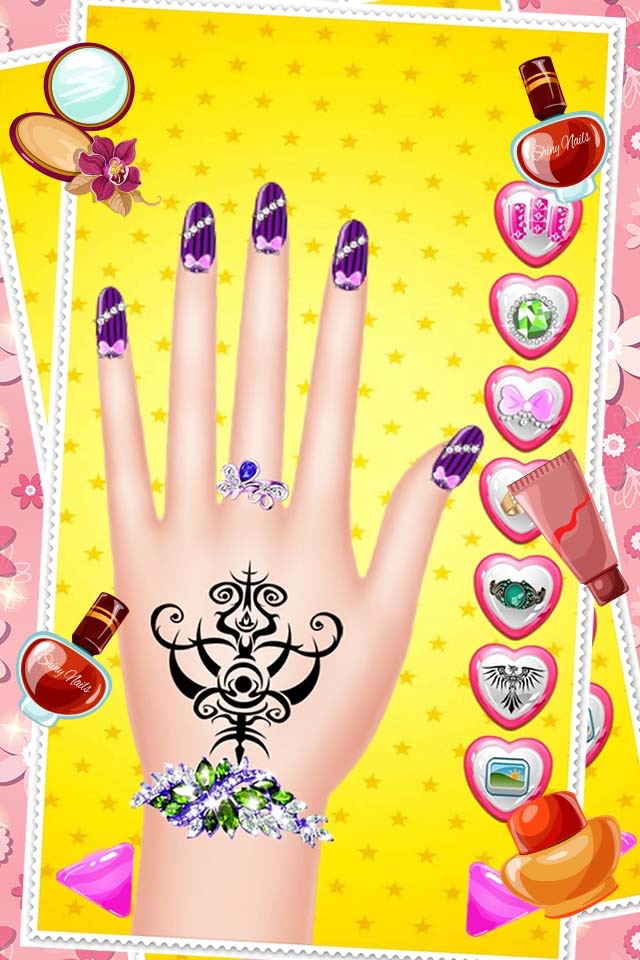 Fashion Nail Salon And Beauty Spa Games For Girls - Princess Manicure Makeover Design And Dress Up screenshot 3