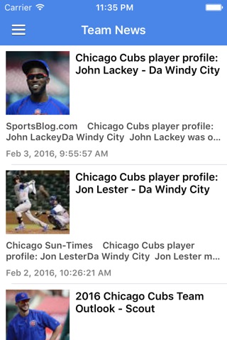 News Surge for Chicago Cubs Baseball News Pro screenshot 2
