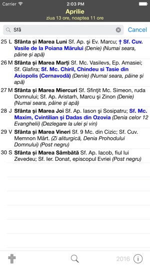 Calendar Creștin Ortodox(圖3)-速報App