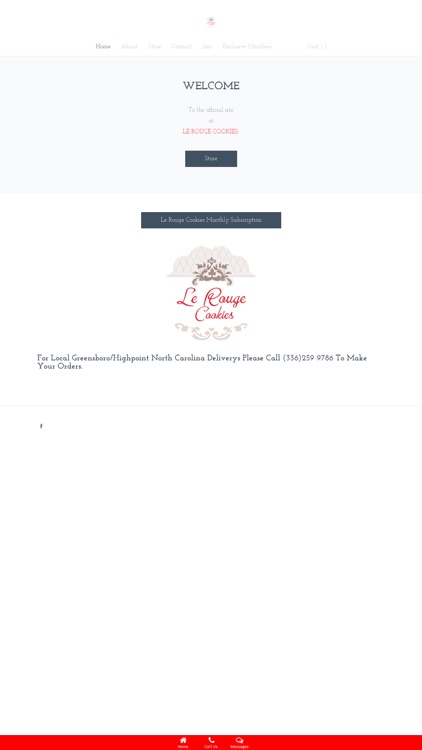 Le Rouge Cookies Official Site