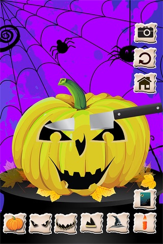 Pumpkin Maker Designer - Dressup & haunted halloween games for girls screenshot 4