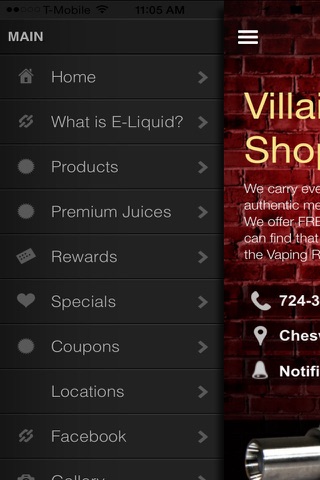 Villain Vape Shop screenshot 2