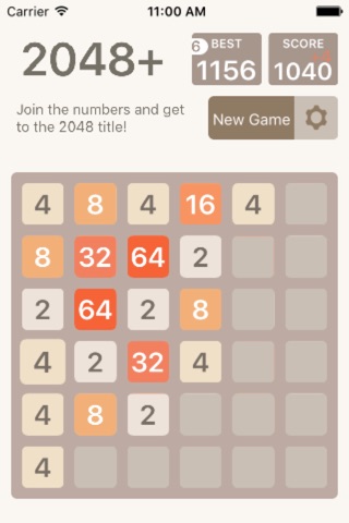 2048+:Find more fun screenshot 2