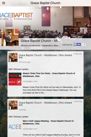 Grace Baptist screenshot 2