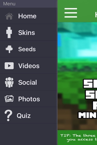 Seeds & Skins For Minecraft Pocket Edition screenshot 3