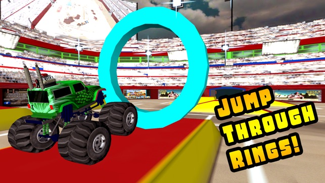 3D Monster Truck Smash Parking - Nitro Car Crush Arena Simul(圖2)-速報App